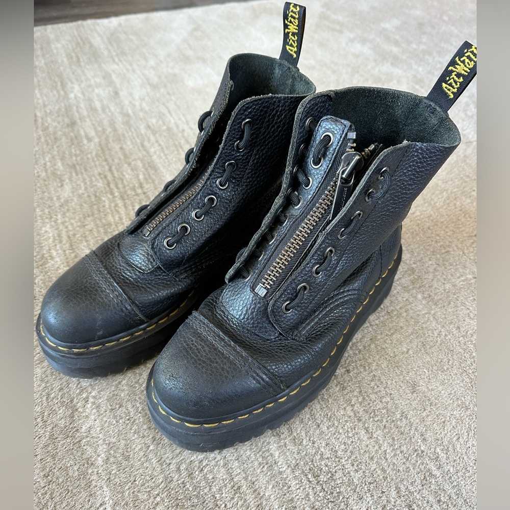 Dr. Martens Black Combat Boots